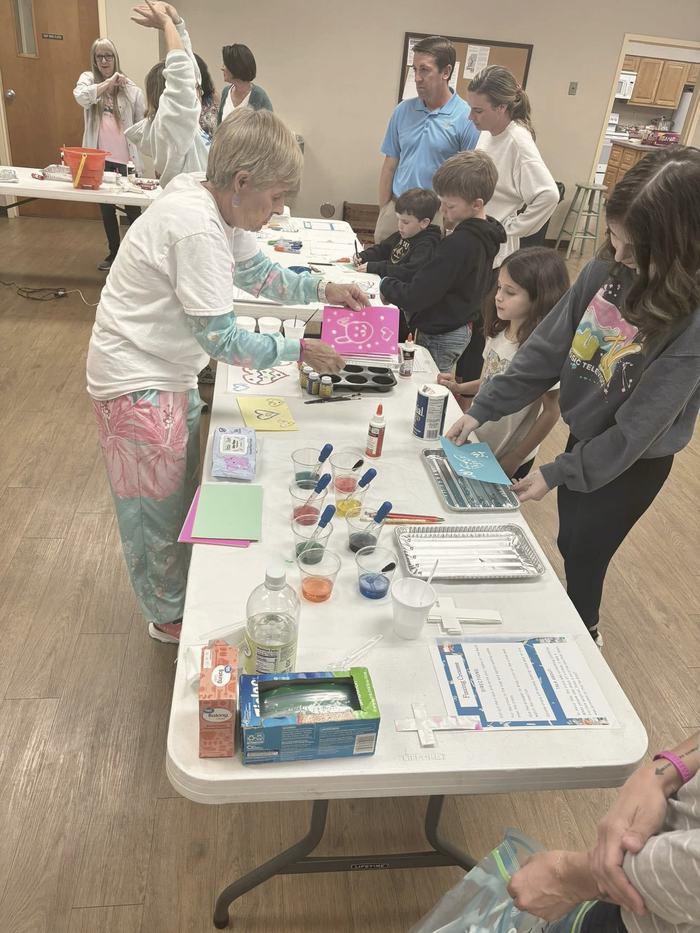 Children at craft