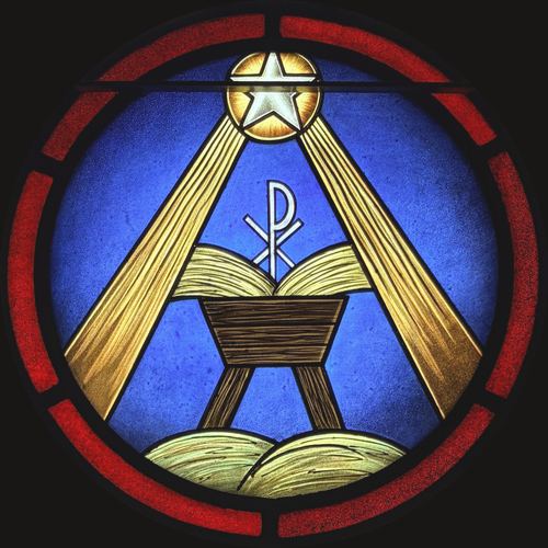 The Nativity — the sanctuary windows