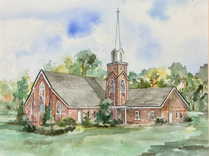 The present sanctuary, consecrated 1981